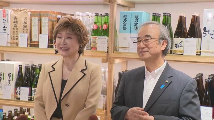 小林幸子さん/花角英世 知事