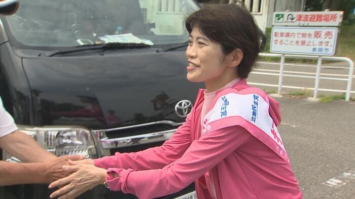 立憲民主党・現職 打越さく良 候補