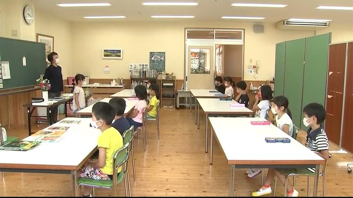豪雨被害の小中学校 1カ月ぶりに再開 熊本・球磨村