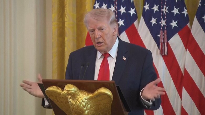 ホルムズ海峡の安全確保「日本などにやらせればいい」トランプ大統領　石油輸入国の責任で行うべきと主張｜FNNプライムオンライン