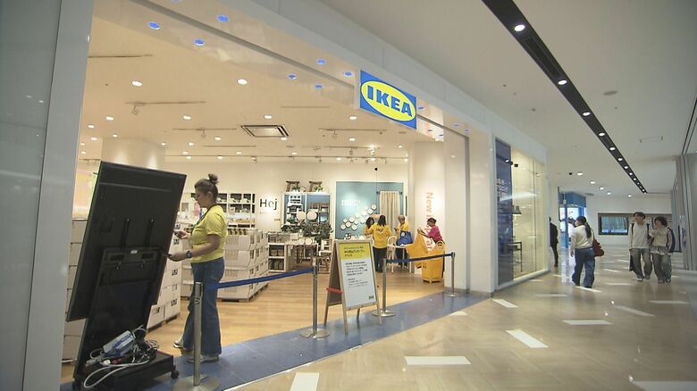 【写真あり】「IKEA」岡山市初進出…８５０点並ぶ店舗公開　イオンモール岡山に２４日開店へ【岡山】｜FNNプライムオンライン
