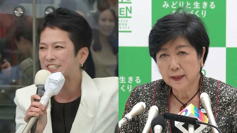 「港区長選」で自民がまた敗北　東京都知事選めぐり蓮舫氏は視察や演説　小池都知事は出馬に沈黙貫く｜FNNプライムオンライン