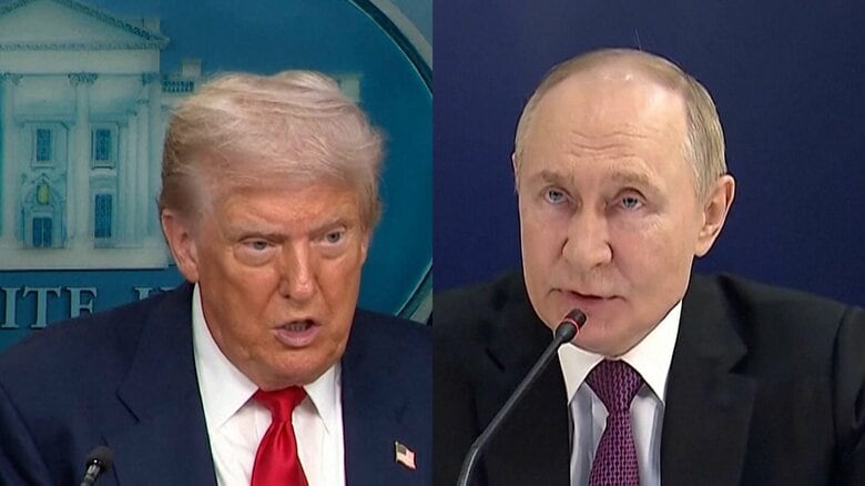 トランプ大統領とプーチン大統領の会談は日本時間16日午前4時半から　ロシア大統領補佐官が米露首脳会談予定を発表｜FNNプライムオンライン