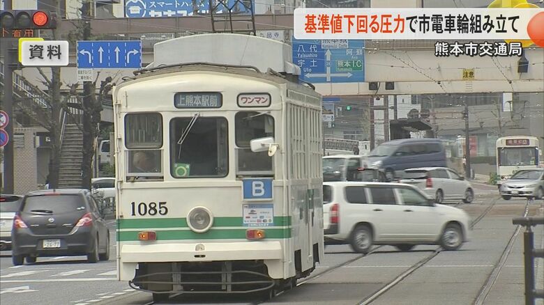 「業者に具体的な数値示してなかった」熊本市電でも基準値と異なる圧力で車輪の組み立て作業　安全性確認され通常運行｜FNNプライムオンライン