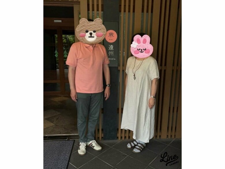 ken kenさんと妻（提供：Ken kenさん）