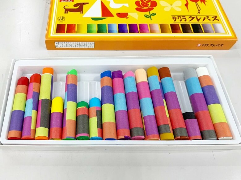 きれいになったクレパス（画像提供：サクラクレパス）