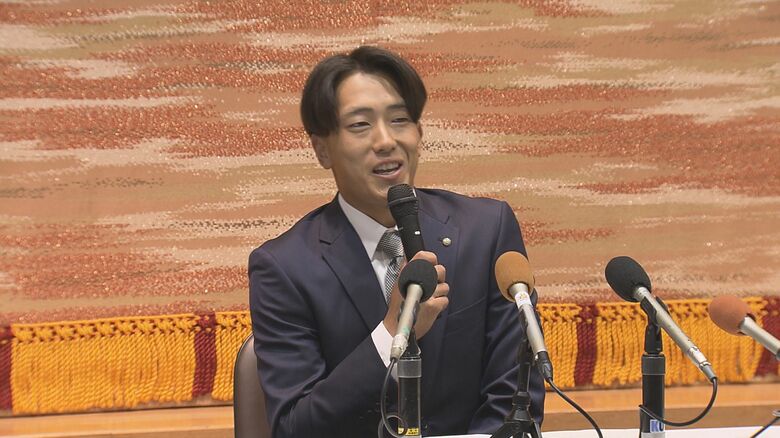 これまでの野球人生は「順風満帆ではなかった」と語る川田選手