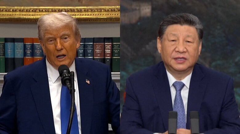 トランプ大統領と習近平国家主席
