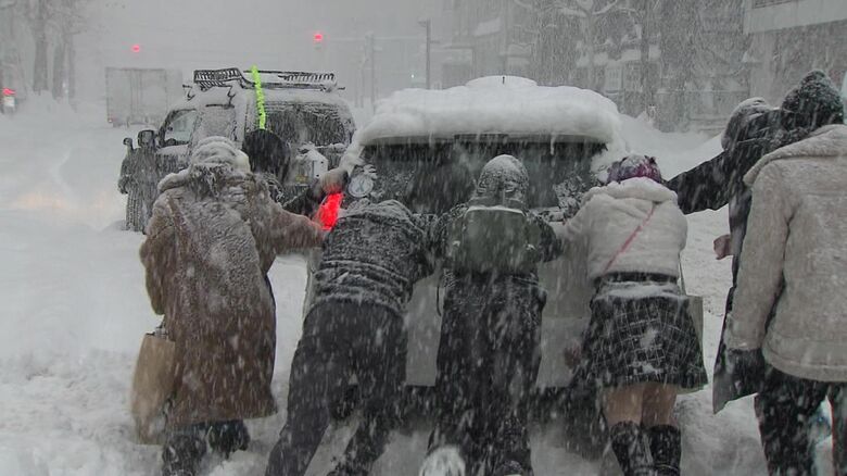 スタックなど雪に関するトラブルが相次ぐ