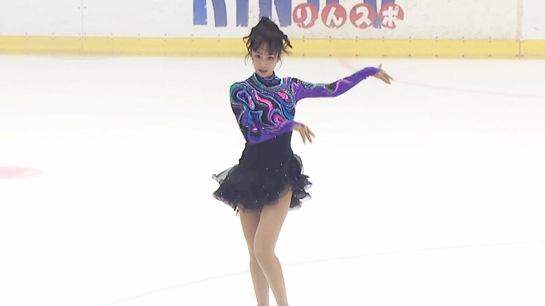 近畿選手権ジュニア女子で優勝した櫛田育良