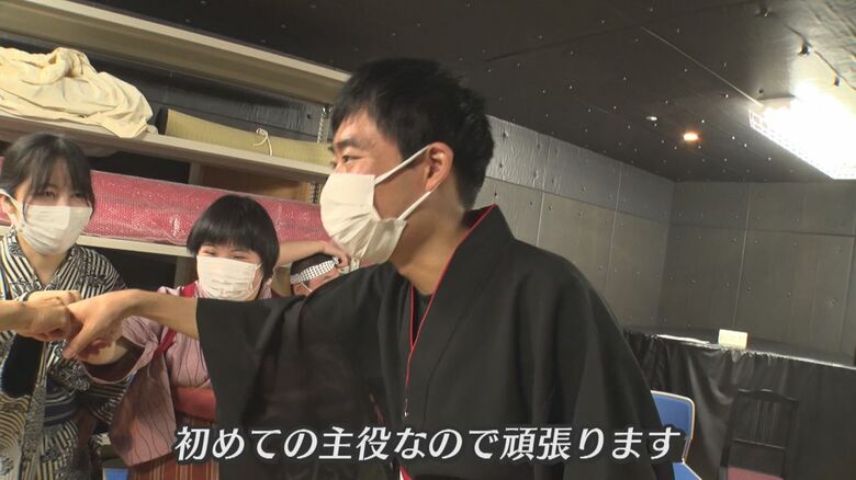 内藤陽紀さん（22）江戸時代の大泥棒・ねずみ小僧を演じる