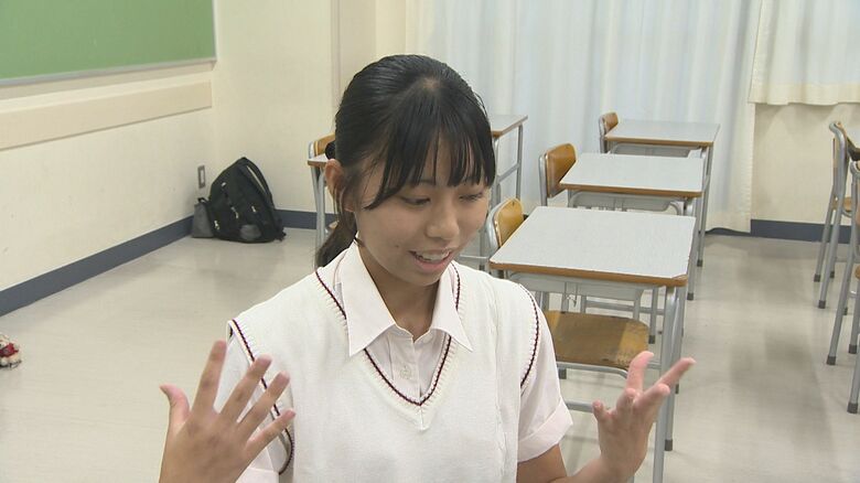 新潟明訓 滝沢瑠美さん