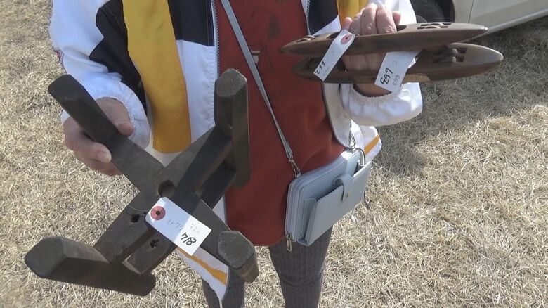 はた織りの道具