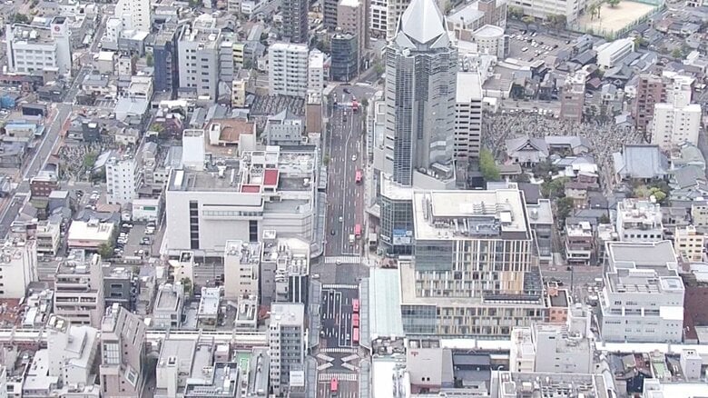 新潟市中央区 古町地区