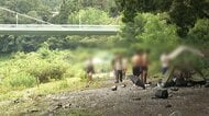 都内の河川敷で「マナー違反」バーベキューの生ゴミや炭、器具など放置　“クマ被害誘発”に不安の声　外国人が“禁止”の川に飛び込みも