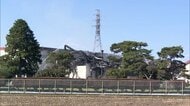 栃木のプラスチック工場火災ようやく鎮圧　発生から24時間以上が経過