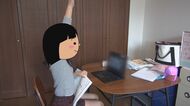 「小学生のリモート授業」“ならではトラブル”もあり、ゆったりと…2年生の女の子の1日に密着