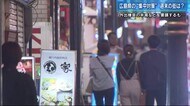 外出半減の要請に 集中対策の週末の街の様子は 広島