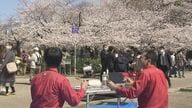 「10時間半ここで待つのが仕事です」名古屋の桜の名所・鶴舞公園 “花見の場所取り” 様々な人間模様【愛知発】