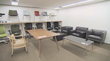 「処分するのはもったいない」若手社員が立ち上げ オフィス家具の循環プロジェクト“エコファニ”