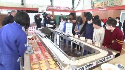 小学校で食品ロス学ぶ出前授業　大手回転ずしチェーンが実施　岩手県盛岡市
