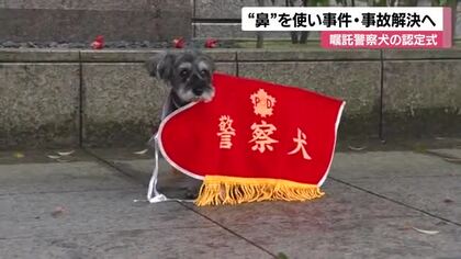 去年の出動件数１２３回のほとんどは行方不明者捜索…「鼻」の捜査官認定へ