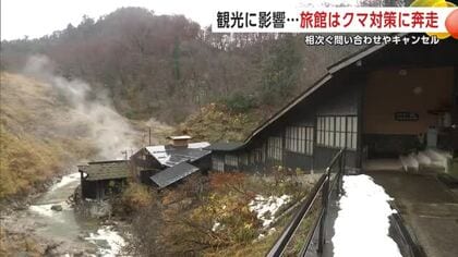 クマで営業停止にはしない！湯沢市の老舗旅館、温泉文化守るため対策に奔走　異常出没が観光業に打撃　秋田
