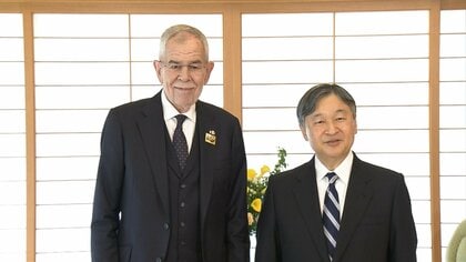 天皇陛下がオーストリア大統領と面会「音楽は人と人を結びつける要素」ウィーン少年合唱団の話題も　各国大統領との面会は今週4人目