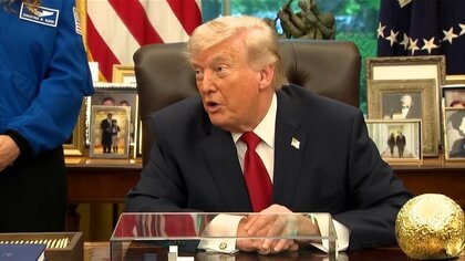 トランプ大統領　戦闘終結に向けた協議へ「交渉は進展」　攻撃再開は「状況次第」　ホルムズ海峡開放を優先事項とする案拒否