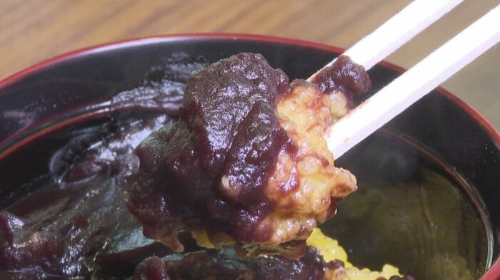 あわぜんざい（「こしあん」使用）