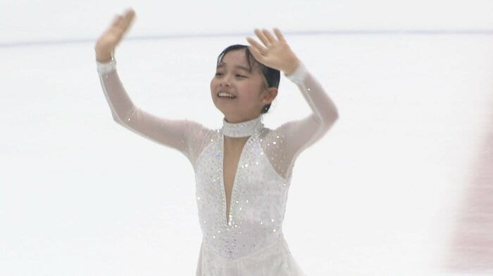 ジャンプを全て着氷させたフリー(中部選手権)