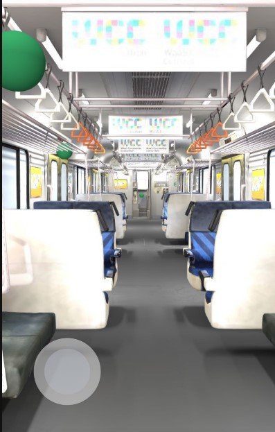 今回の実証実験の「デジタル空間」(FNNプライムオンライン編集部が画面を撮影)