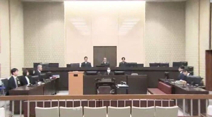 大阪地裁 14日の法廷