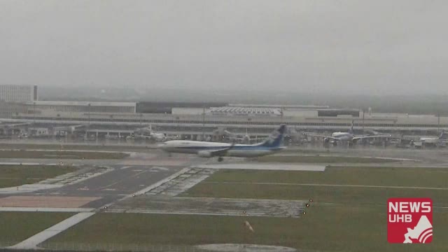 離陸3分後