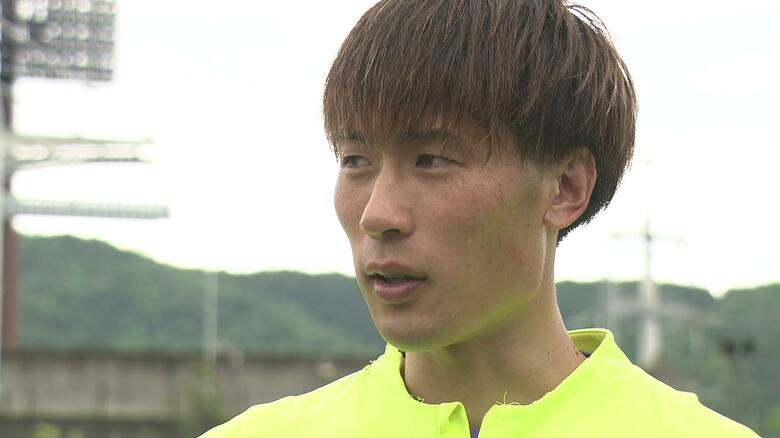 Ｗ杯日本代表 サンフレ守護神 大迫敬介選手　チームの勝利で弾みをつけ、決意を新たに日の丸を背負う｜FNNプライムオンライン