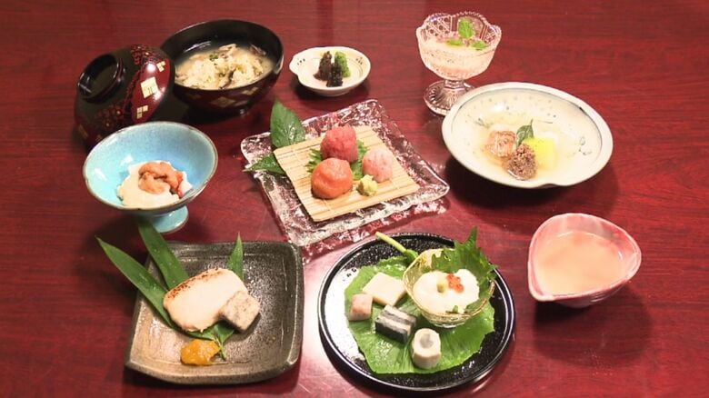 「せんしょう」のやわらか京会席（6600円）