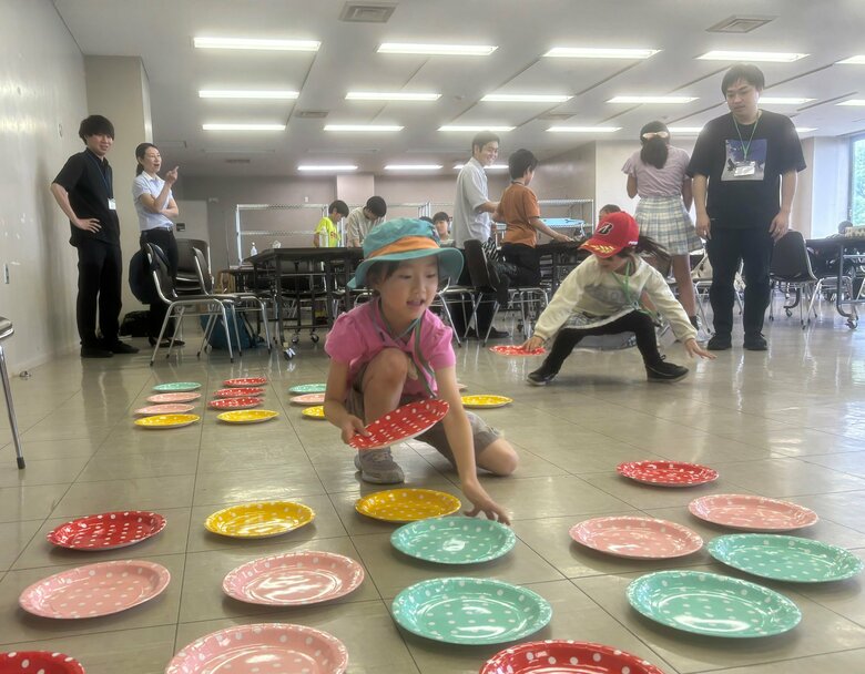 キックオフイベントではゲームで交流も