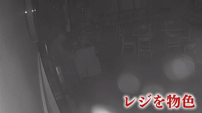 防犯カメラの映像