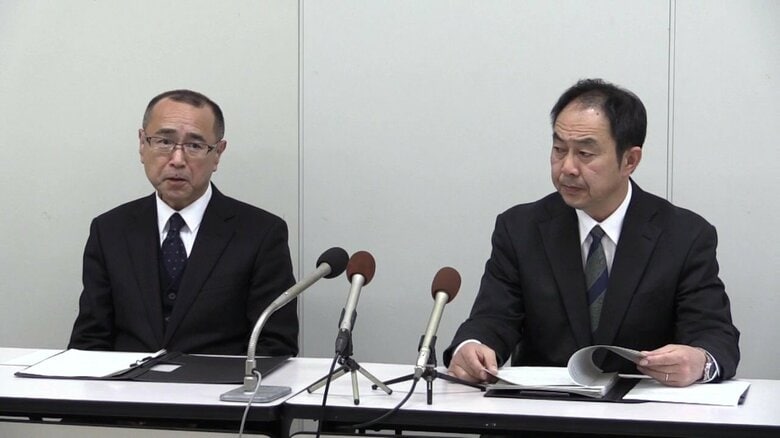 佐賀県教育委員会の会見（2025年2月13日）