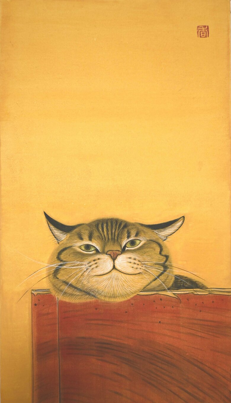 作品名「あごのせ」