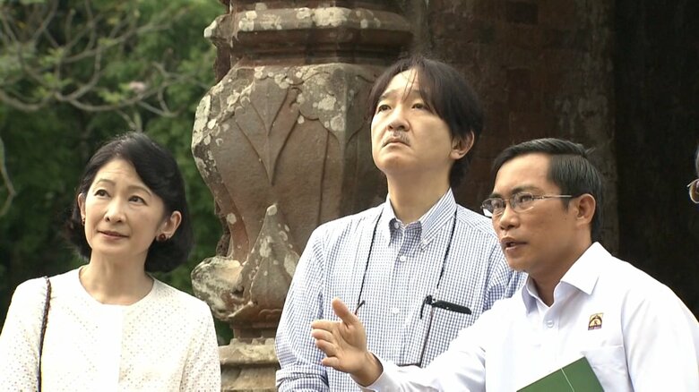 世界遺産の「ミーソン遺跡」をご視察　9月24日