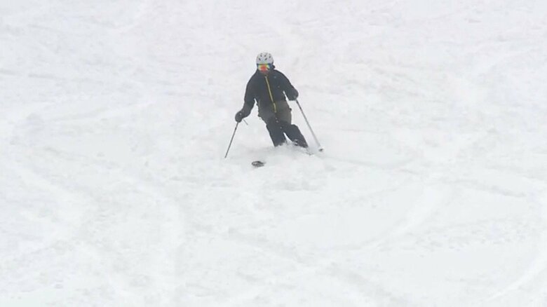 今季の積雪は平年並か多いと予想されている