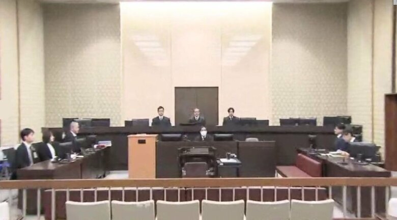 大阪地裁　14日の法廷