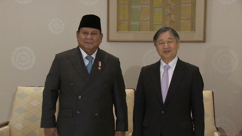 天皇陛下とプラボウォ大統領