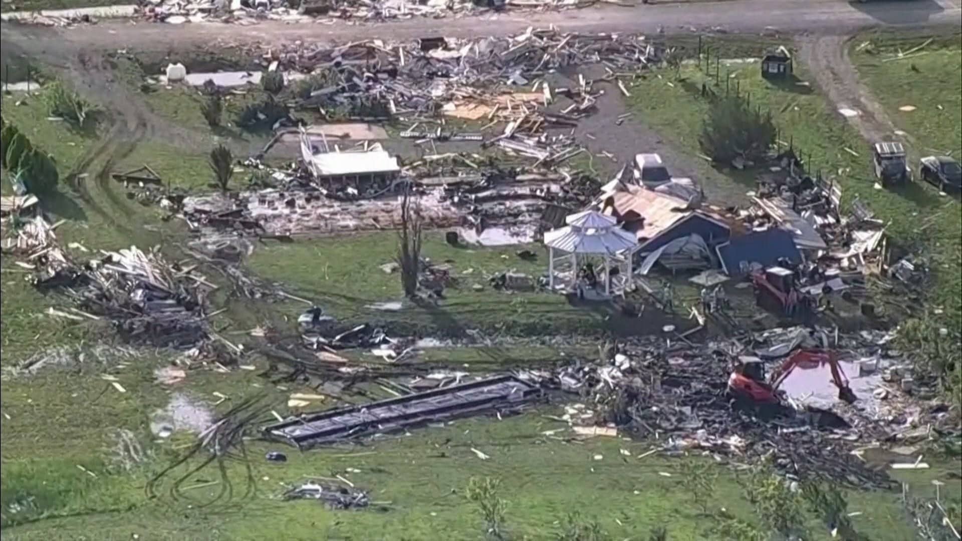 アメリカ南部で竜巻・暴風が発生し18人死亡　テキサス州では100人以上負傷・120以上の家屋などが全壊