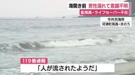 海開き前の河津町の海水浴場で73歳男性溺れて意識不明　　監視員・ライフセーバー不在