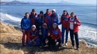 ロシア 北方領土の国後島でサーフィン合宿 東京五輪に向け