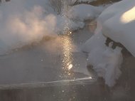 幻想的なダイヤモンドダスト発生…大寒の20日朝 岐阜・高山市荘川町で今季最低の「氷点下18度」観測