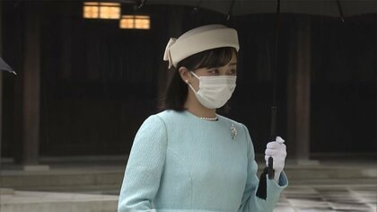 【速報】佳子さま約2年ぶり明治神宮参拝 明治天皇が亡くなって110年迎えるにあたり