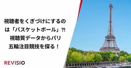 みんながテレビにくぎづけになりそうな競技は「バスケットボール」?! 国際試合の視聴質データからパリ五輪注目競技を探る!